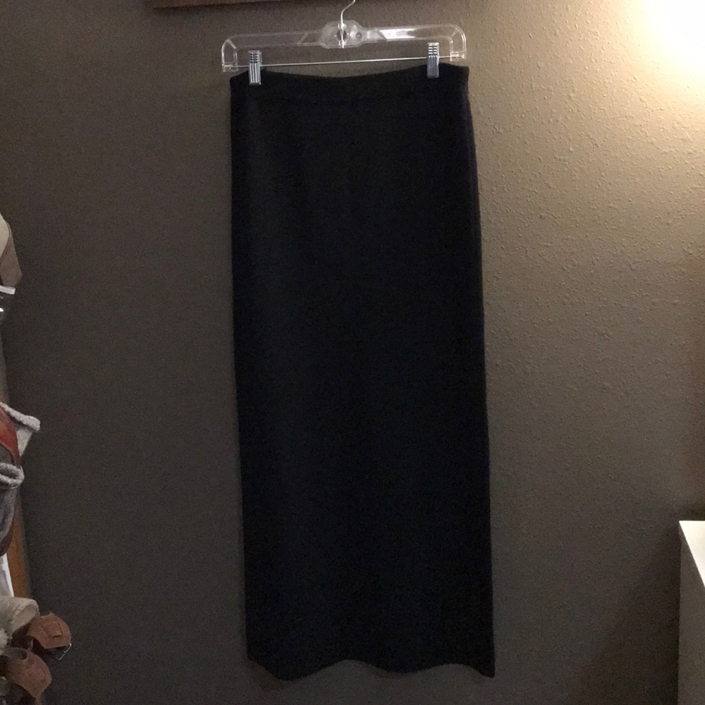 Eileen Fisher 100% wool maxi skirt